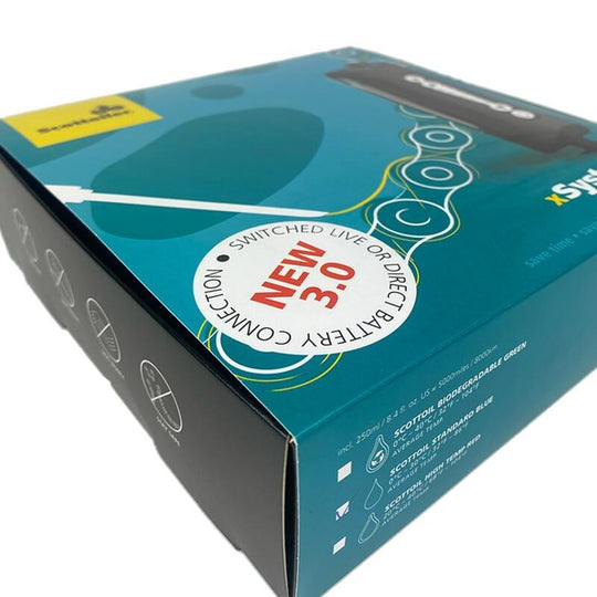 SCOTTOILER Xsystem 3.0 + 250 ml Oil High-Temp. Red - Extra