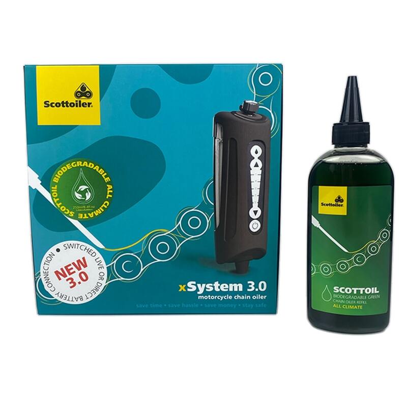 SCOTTOILER Xsystem 3.0 + 250 ml Oil All Climate Biodegradable - Main