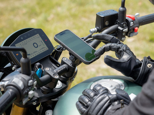Suport Quad Lock® Motorcycle - Handlebar Clamp Bolt Mount PRO