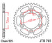 Roata dintata JT SPROCKETS JTR765.43 