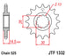 Pinion lant JT SPROCKETS JTF1332.15RB 