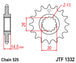 Pinion lant JT SPROCKETS JTF1332.15RB 