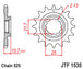 Pinion lant JT SPROCKETS JTF1535.15RB 