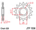 Pinion lant JT SPROCKETS JTF1536.16RB 
