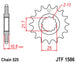 Pinion lant JT SPROCKETS JTF1586.16RB 
