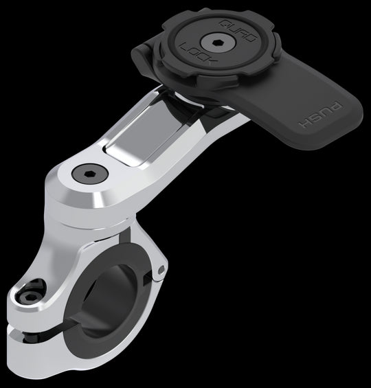 Suport Quad Lock® Motorcycle - Handlebar Mount PRO Chrome