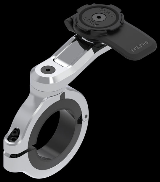 Suport Quad Lock® Motorcycle - Handlebar Mount PRO Chrome - Large