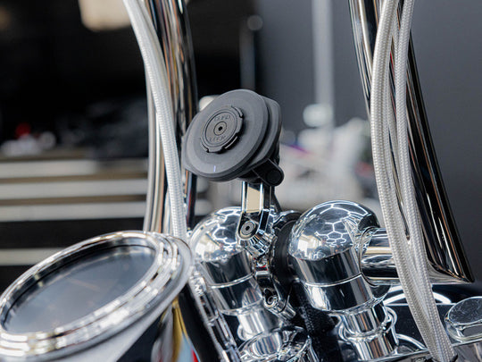 Suport Quad Lock® Motorcycle - Handlebar Mount PRO Chrome - Large
