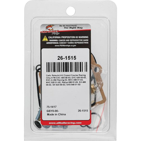 ALL BALLS Carburetor Repair Kit - Extra