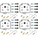 ALL BALLS Carburetor Repair Kit - Extra