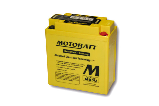 MOTOBATT Battery MB5U - Extra
