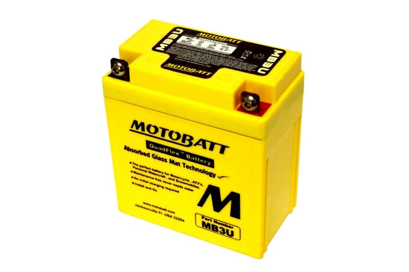 MOTOBATT Battery MB3U - Extra