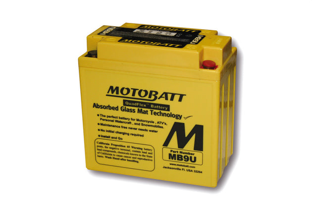 MOTOBATT Battery MB9U - Extra