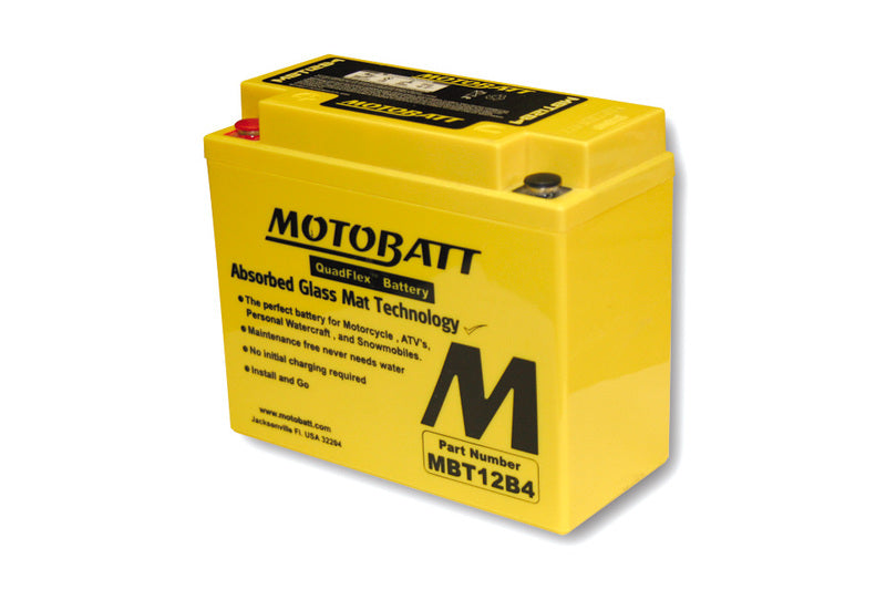 MOTOBATT Battery MBT12B4 - Extra