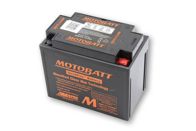 MOTOBATT Battery MBTX12UHD, Black - Extra