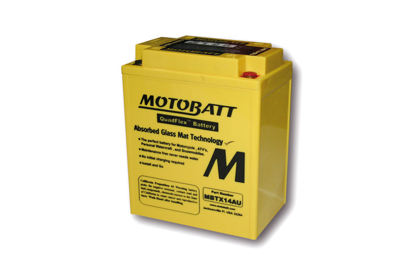 MOTOBATT Battery MBTX14AU - Extra
