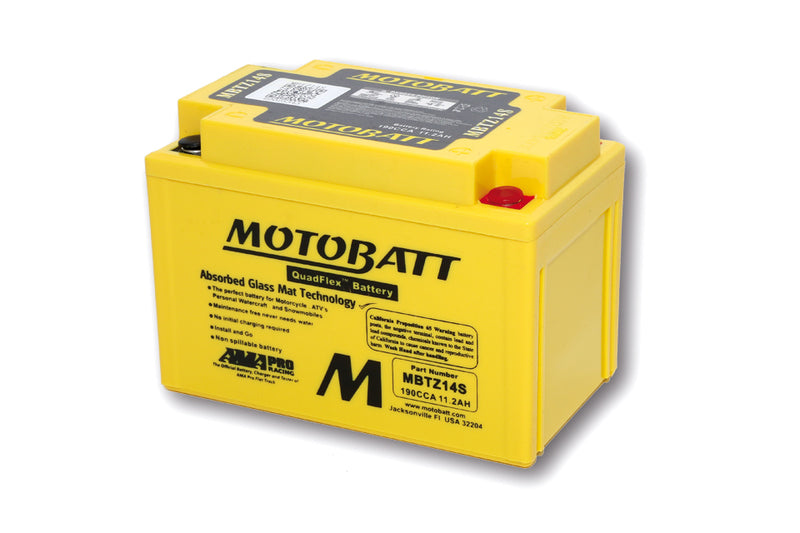 MOTOBATT Battery MBTZ14S - Extra