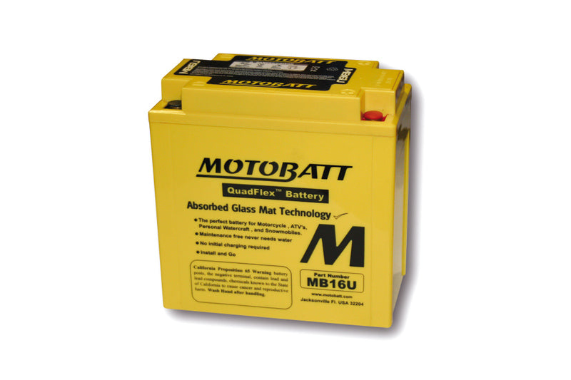 MOTOBATT Battery MB16U - Extra