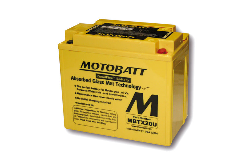 MOTOBATT Battery MBTX20U - Extra