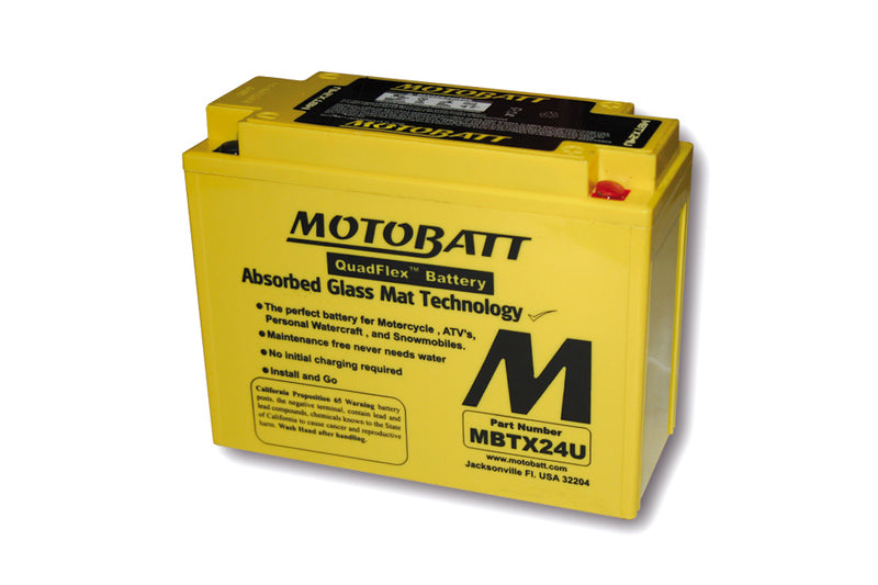 MOTOBATT Battery MBTX24U - Extra
