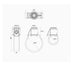 Suport Quad Lock® Quad Lock 360 - Roll Cage Mount