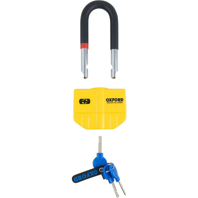 OXFORD Chain Lock Boss Alarm 14mmx12mm With 1.2m Chain - Extra