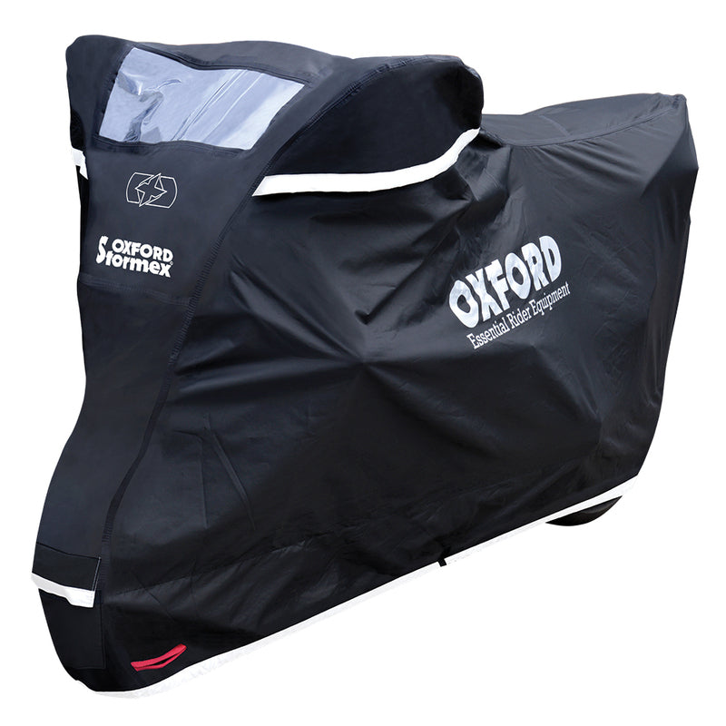OXFORD Outdoor Protective Cover Stormex Black - Moto / Scooter - S - Main