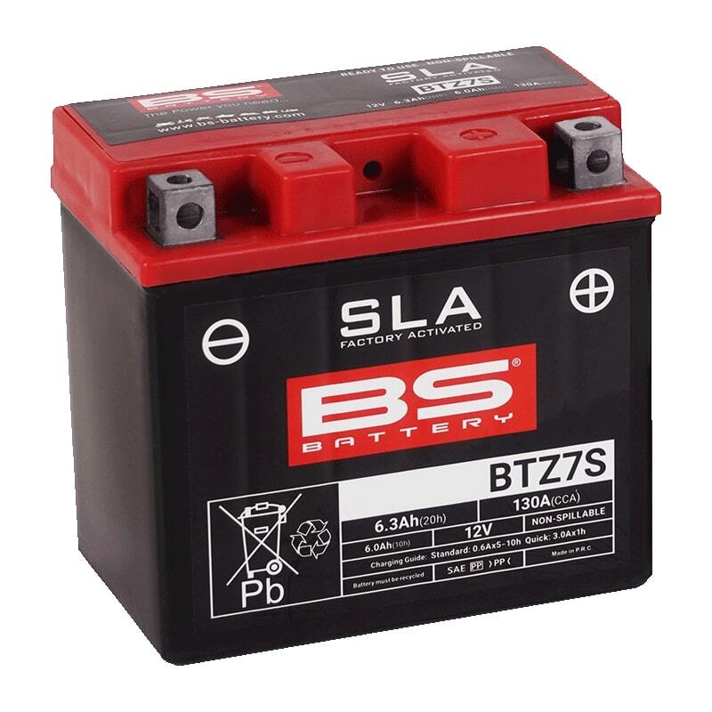 BS BATTERY SLA Battery Maintenance Free Factory Activated - BTZ7S (FA) - Main