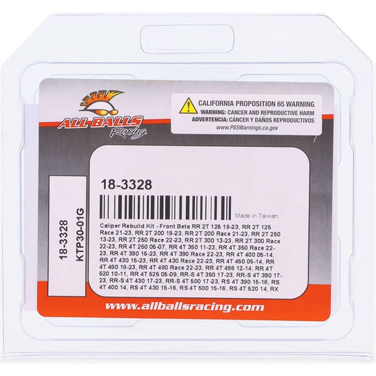 ALL BALLS Caliper Rebuild Kit - Extra