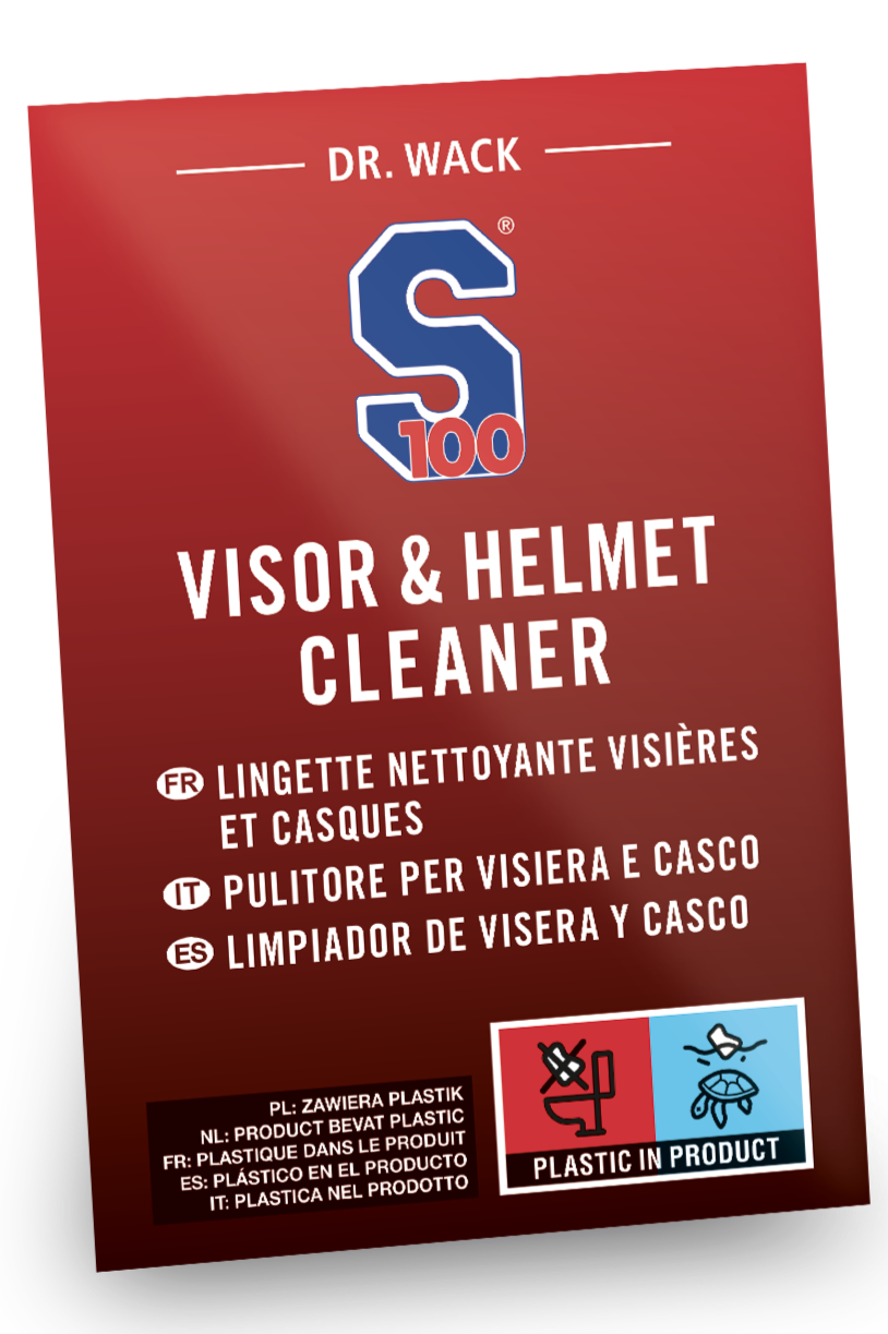 ȘERVEȚELE S100 PENTRU CURĂȚAREA VIZIERELOR ȘI A CĂȘTILOR MOTO