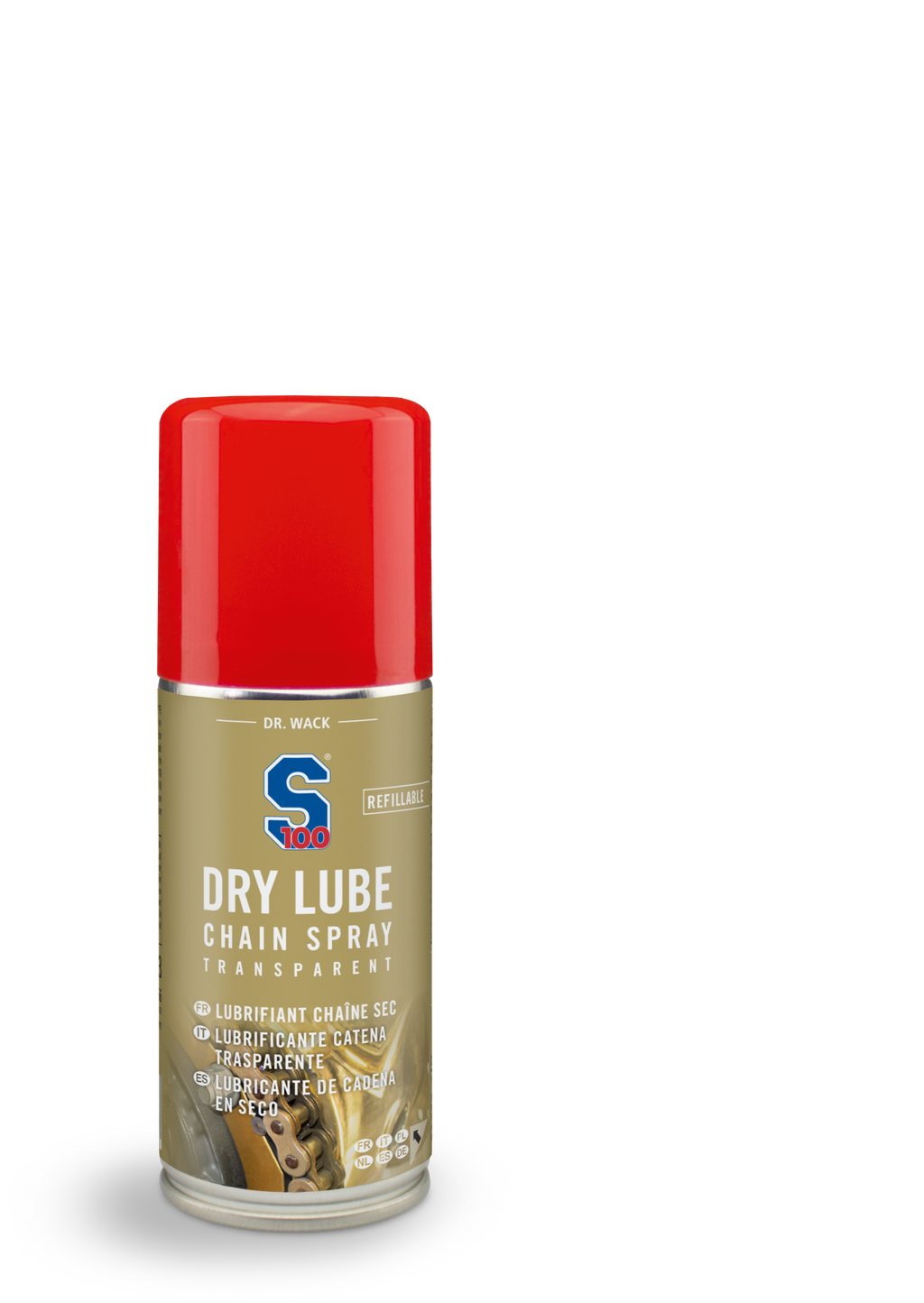 Spray ungere lanț moto | S100 Dry Transparent