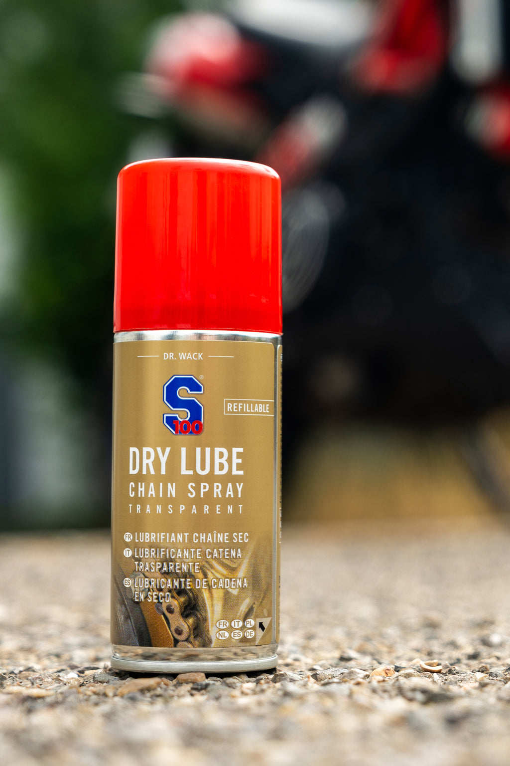 Spray ungere lanț moto | S100 Dry Transparent
