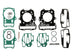 Set garnituri motor superior ATHENA P400210600970 