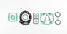 Set garnituri motor superior ATHENA P400250600205 