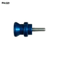 BIKE-LIFT, rear aluminum bobbins 6mm, blue