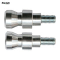 BIKE-LIFT, rear aluminum bobbins 10mm, clear