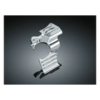 Kuryakyn, oil filler spout cover. Chrome