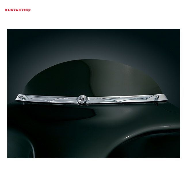 Kuryakyn, Wind shield trim. Zombie