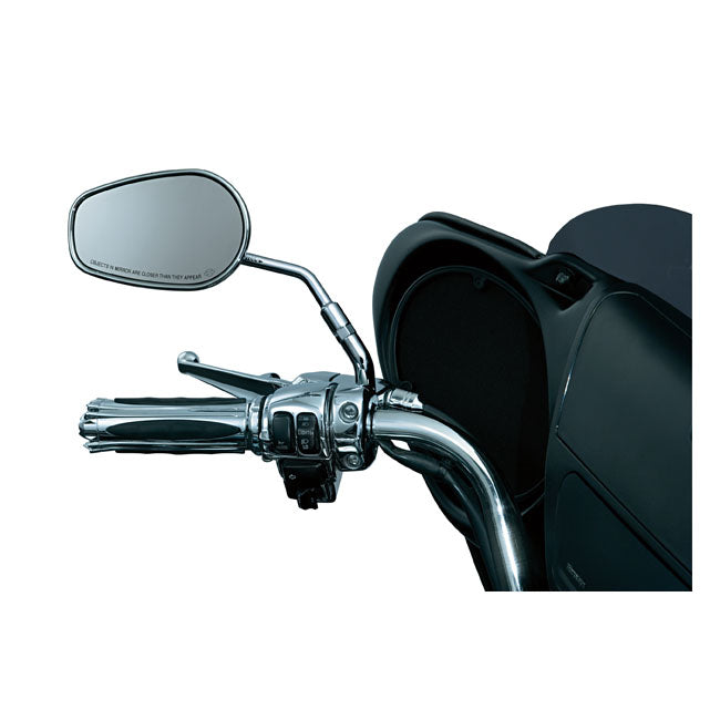 Kuryakyn, mirror stem extension. Chrome