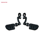 Kuryakyn, Longhorn highway peg set. 1-1/4 (32mm). Black