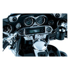 Kuryakyn, speedo & tach brow. Chrome