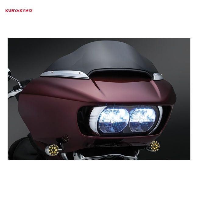 Kuryakyn, Windshield trim. side trims. Chrome