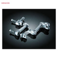 Kuryakyn, Adjustable passenger offset mount set. Chrome