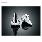Kuryakyn, Stiletto grip end caps. Chrome