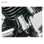Kuryakyn, Oil pressure switch cover set. Chrome