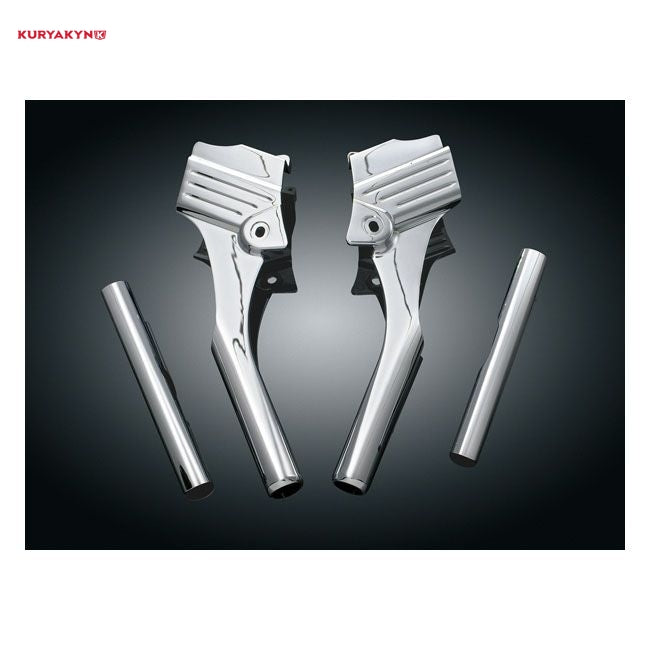 Kuryakyn, FLT Deluxe frame neck cover kit. Chrome
