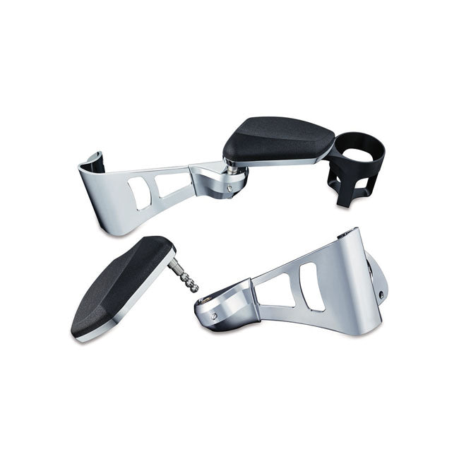 Kuryakyn, Passenger armrest set. Chrome
