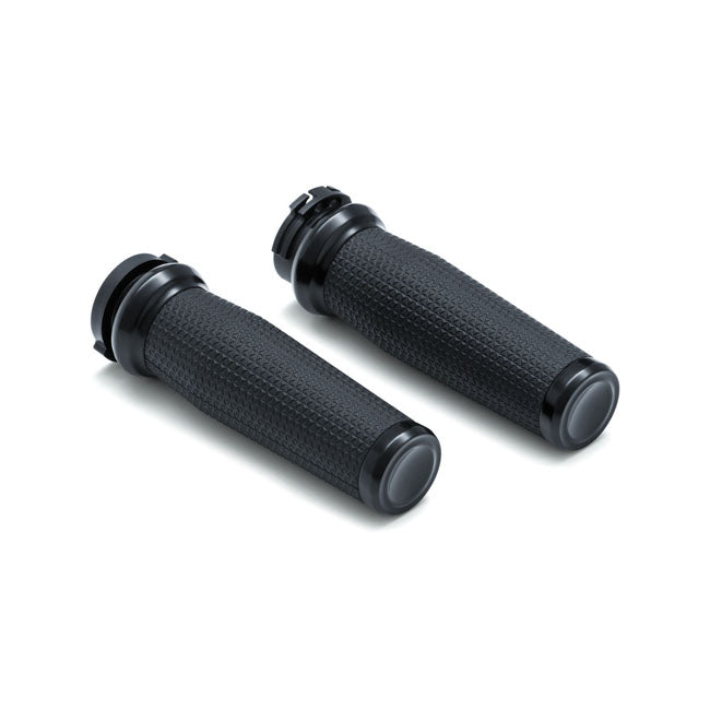 Kuryakyn, Thresher grips. Satin black