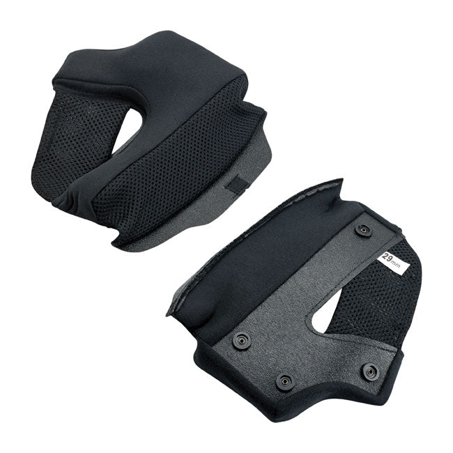 Biltwell Lane Splitter cheek pad set - 24mm