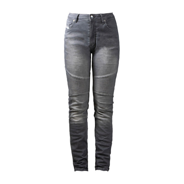 John Doe Betty Biker Jeans Light Grey - 1